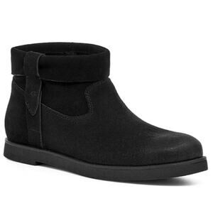 UGG Josefene Cuff Black Women’s Suede Boots, New Size 8